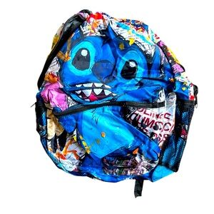 NWT Disney’s Stitch Three Piece Set - Backpack, Lynch Box, and Pencil Pouch